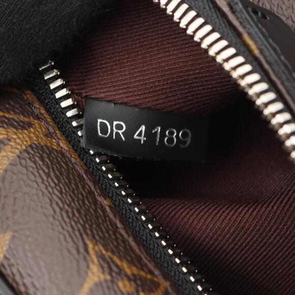 Louis Vuitton Josh Backpack Bag Monogram Macassar Brown Black - Picture 5 of 9